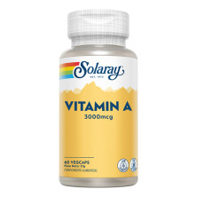 Vitamina A 3000mcg 60vcap - Solaray