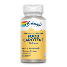 Food Carotene 500mcg 30cap - Solaray