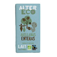 Chocolate Con Leche Y Avellanas Enteras Bio 100g - Alter Eco