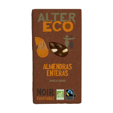 Chocolate Negro Almendras Enteras Bio 200g - Alter Eco