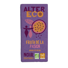 Chocolate Negro Fruta De La Pasión Bio 100g - Alter Eco