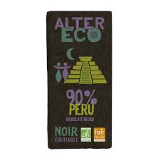 Chocolate Negro Peru 90% Bio 100g - Alter Eco