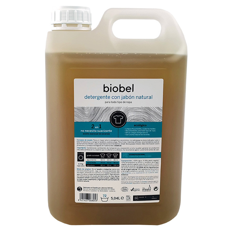 Detergente Líquido Bio 5l - Biobel