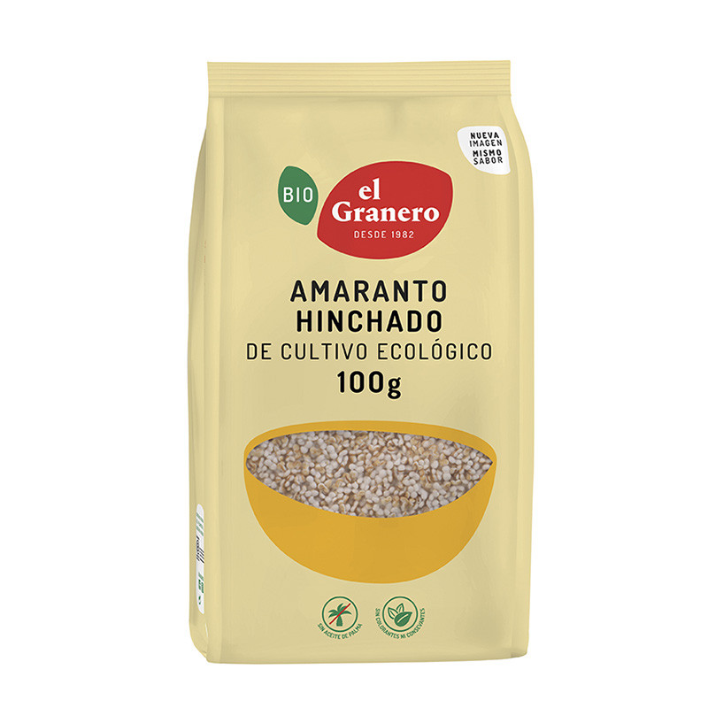 Amaranto Hinchado Bio 100g - El Granero