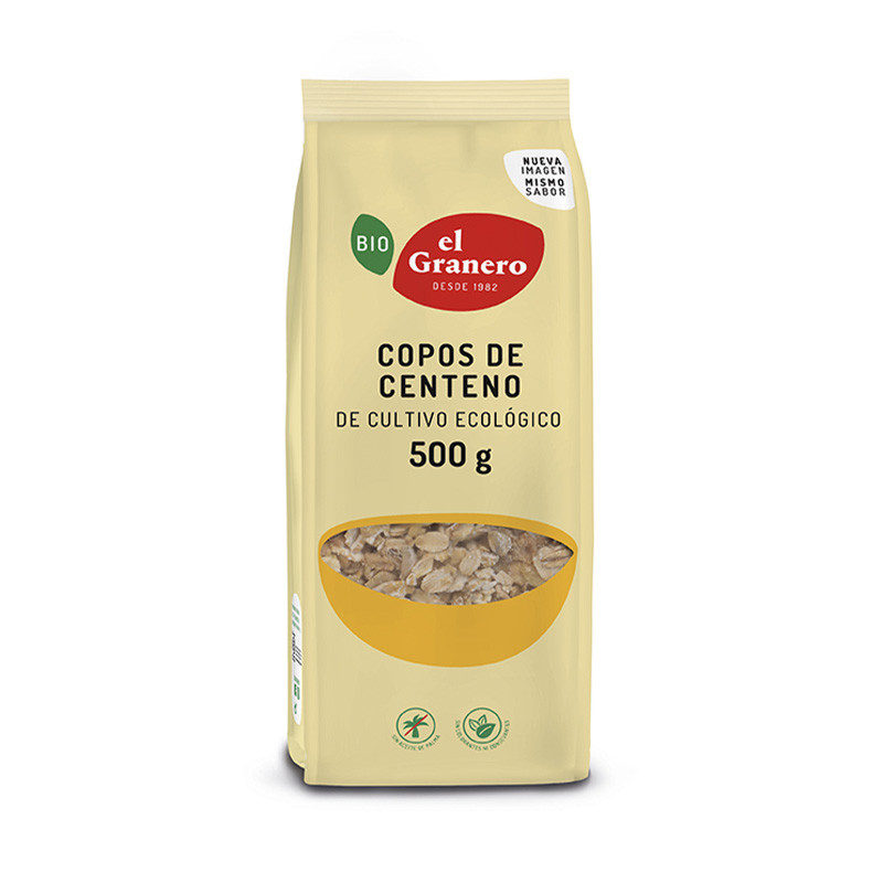 Copos Centeno Bio 500g - El Granero