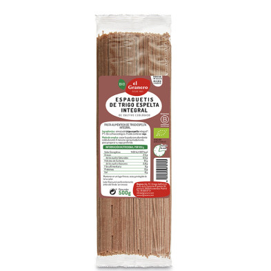 Espaguetis Espelta Bio 500g - El Granero