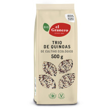 Trio De Quinoas Bio 500g - El Granero