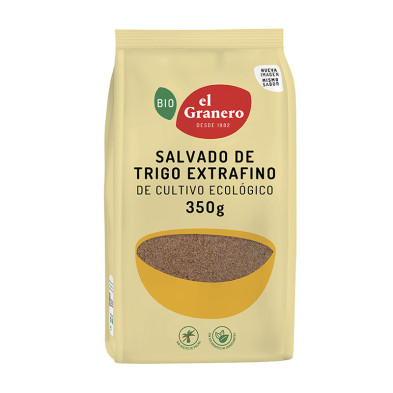 Salvado Trigo Extrafino Bio 350g - El Granero