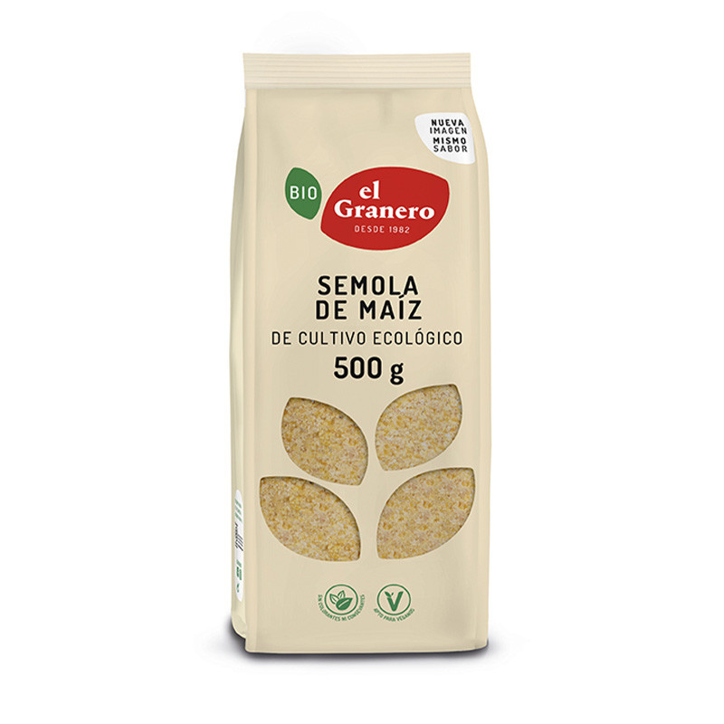 Sémola Maiz Bio 500g - El Granero