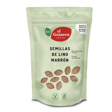 Semillas Lino Marron Bio 400g - El Granero