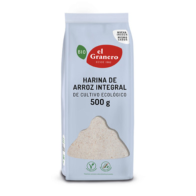 Harina Arroz Integral Bio 500g - El Granero
