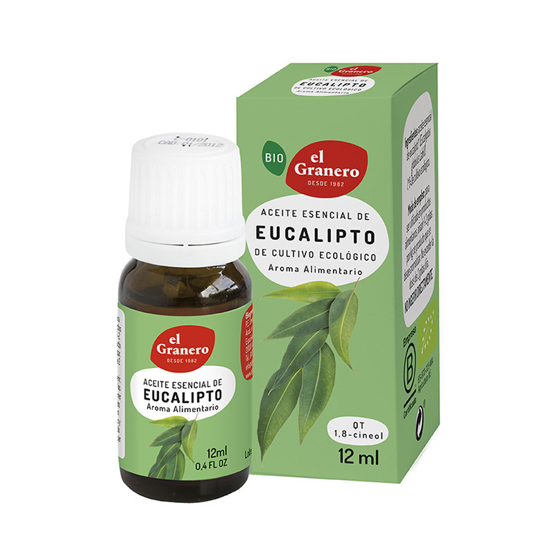 Aceite Esencial Eucalipto Bio 12ml - El Granero