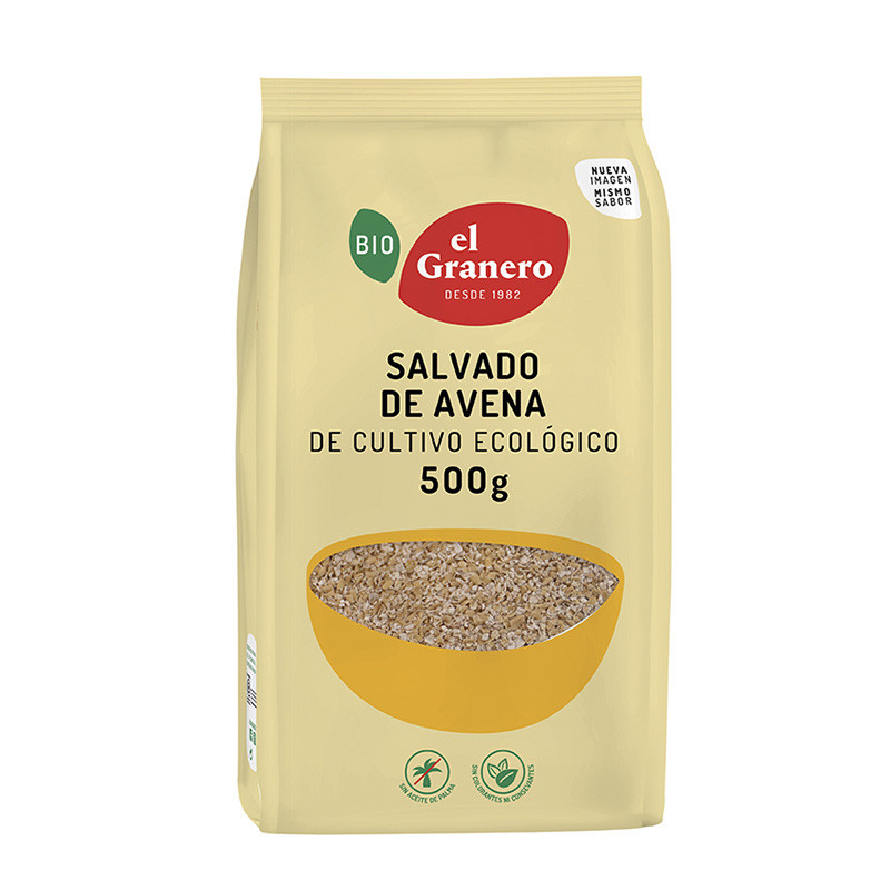 Salvado Avena Bio 500g - El Granero