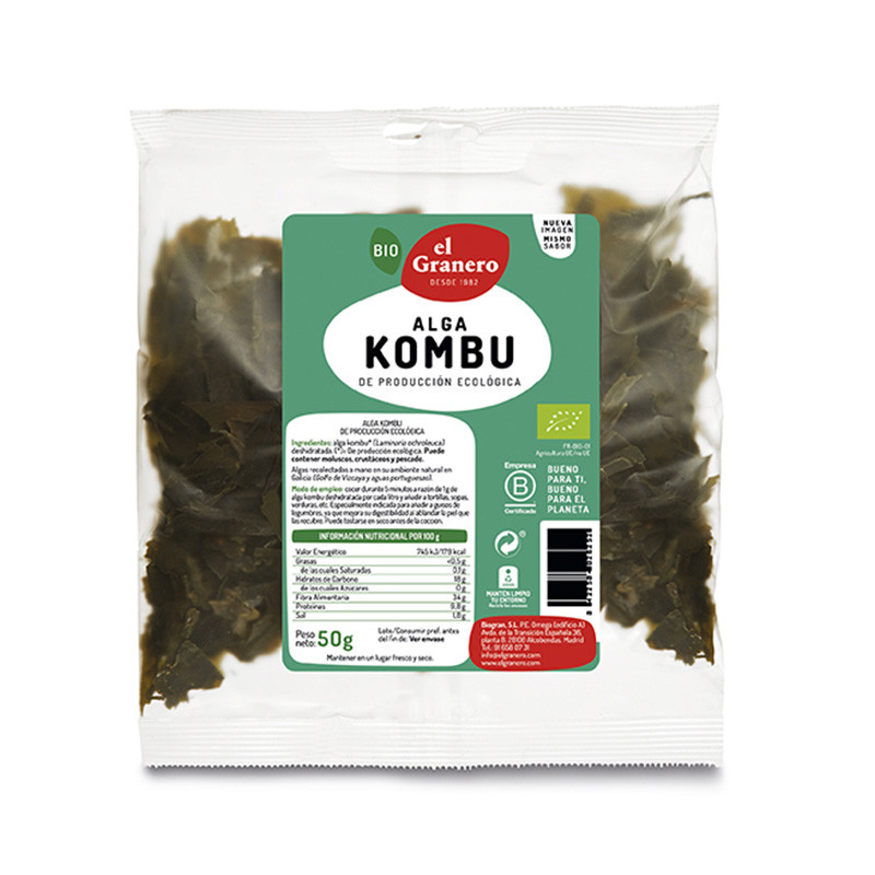 Alga Kombu Bio 50g - El Granero