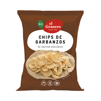 Chips De Garbanzos Bio 80g - El Granero