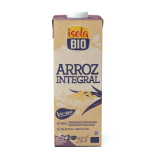 Bebida Arroz Integral Bio 1l - Isola