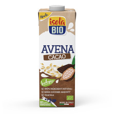 Bebida Avena Y Cacao Sin Azucar Bio 1l - Isola