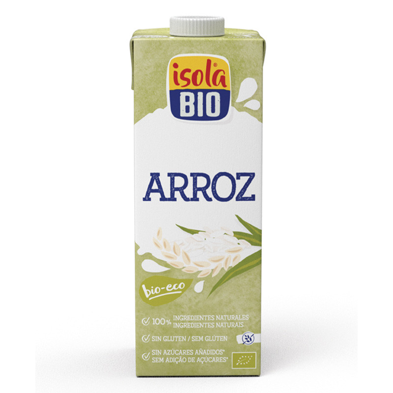 Bebida De Arroz Bio 1l - Isola
