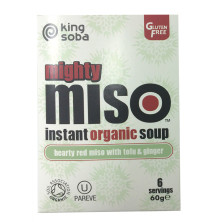 Sopa Miso Tofu Y Jengibre 60g - King Sopa