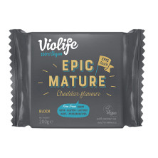 Bloque Vegano Epic Mature Cheddar 200g - Violife