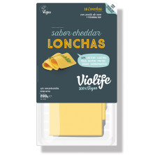 Lonchas Veganas Queso Cheddar 200g - Violife
