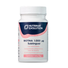 Biotina 1000mg 30comp - Nutrinat Evolution