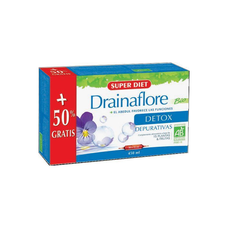 Drainaflore Bio 50%Gratis 30amp