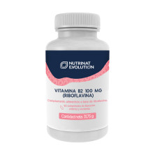 Vitamina B2 100g 60comp Riboflavina - Nutrinat Evolution