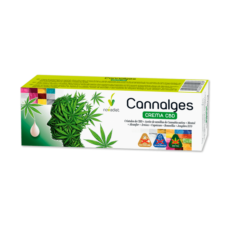 Cannalges Crema Cbd 60ml - Novadiet Cannalges Crema Cbd 60ml - Novadiet