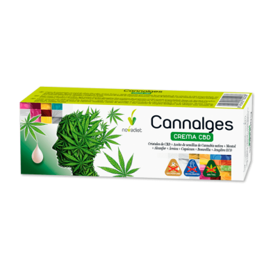 Cannalges Crema Cbd 60ml - Novadiet Cannalges Crema Cbd 60ml - Novadiet