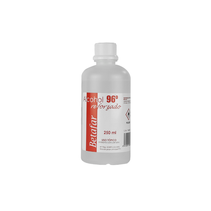 Alcohol 96º Betafar 250ml