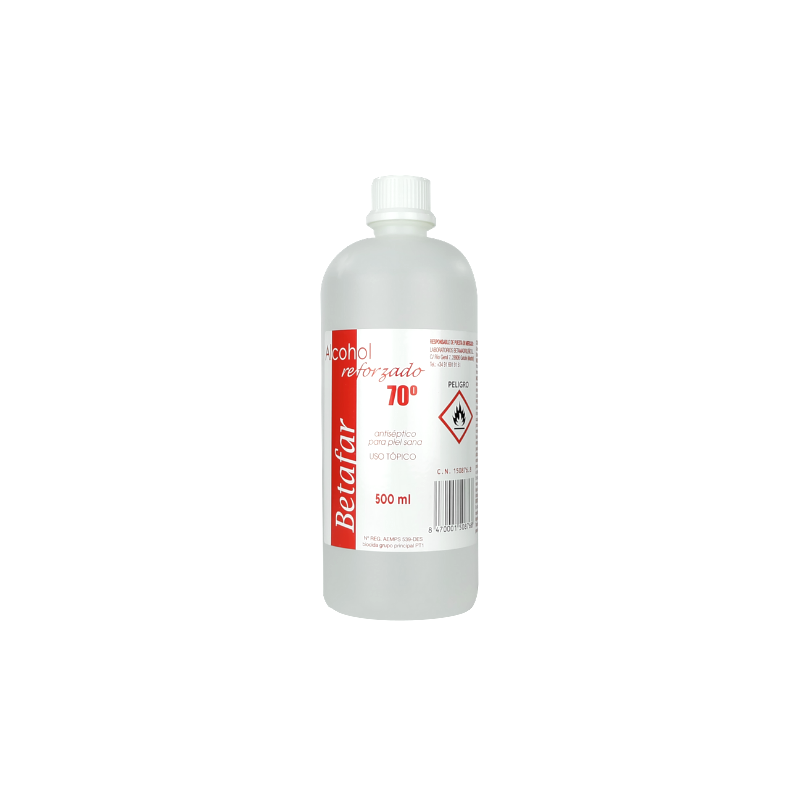 Alcohol 96º Betafar 500ml