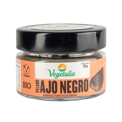 Ajo Negro Pelado Bio 50g