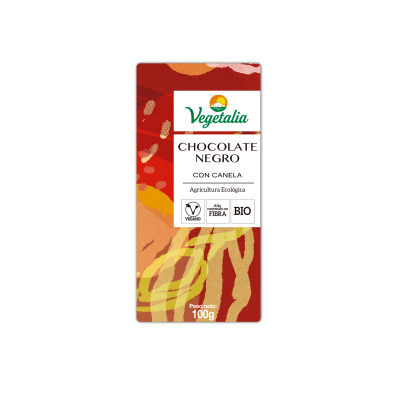 Chocolate Negro Con Canela Bio 100g