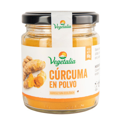 Curcuma Polvo Vegetalia Bio 80g