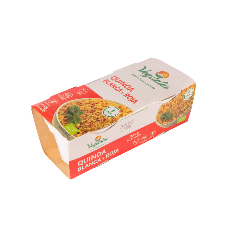 Quinoa Blanca Y Roja Caae Bio 2x125g - Vegetalia