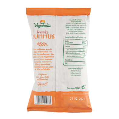 Snack De Hummus Bio 45g