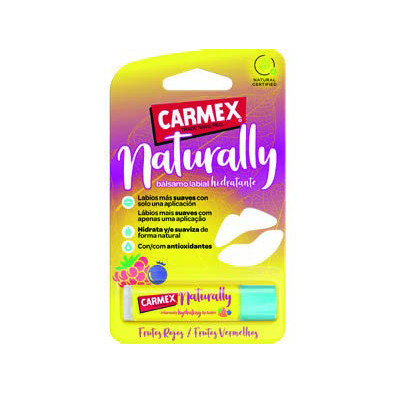 Naturally Balsamo Labial Frutos Rojos - Carmex