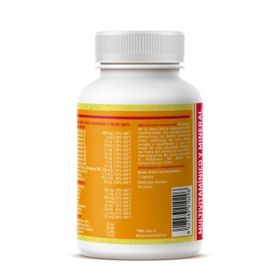 Multivitaminico Y Mineral 820mg 60 Cap