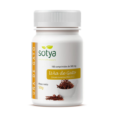 Uña De Gato 500mg 100comp