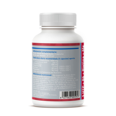 Triptofano 5htp B6 750mg 60cap