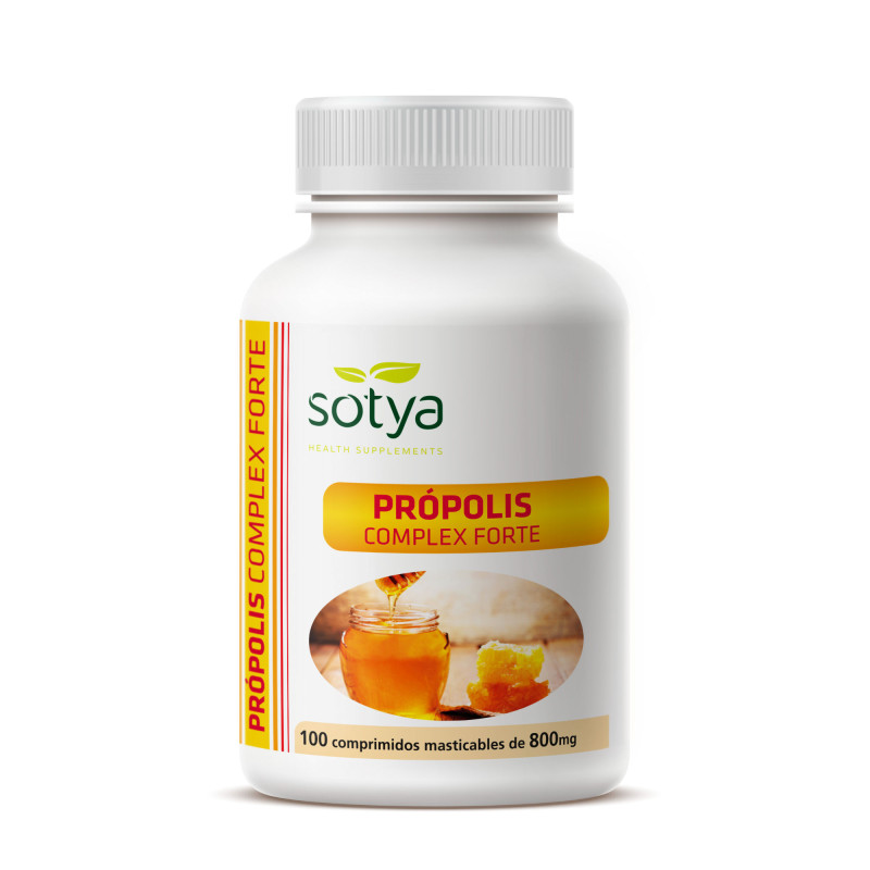 Propoleo Echinacea Vitamina C Masticable 800mg 100comp