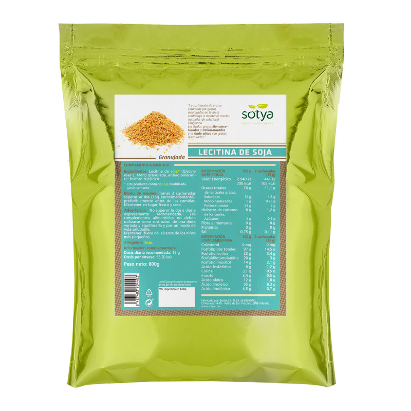 Lecitina Bolsa 800g Lecitina Bolsa 800g