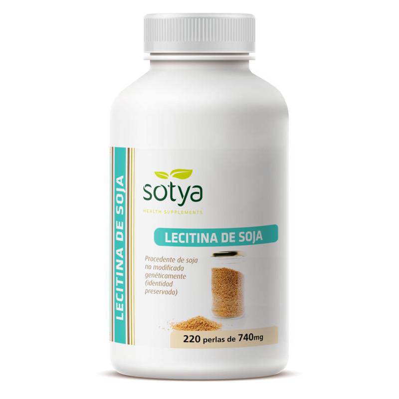 Lecitina De Soja 740 Mg 220 Perlas