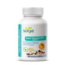 Super Vitamina D3 3000ui 90cap 400mg - Sotya