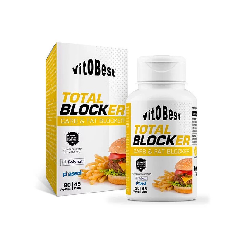 Total Blocker Carb & Fat 90 Cap - Vitobest