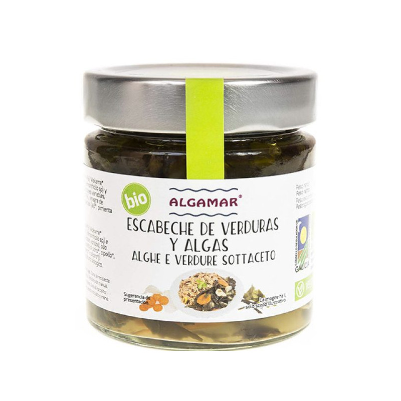 Algas Y Verduras En Escabeche Bio 190g