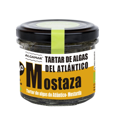 Tartar Algas Del Atlantico Mostaza Bio 100g