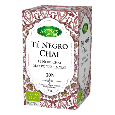 Te Negro Chai 20 Filtros