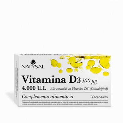 Vitamina D3  4000 Ui 30caps